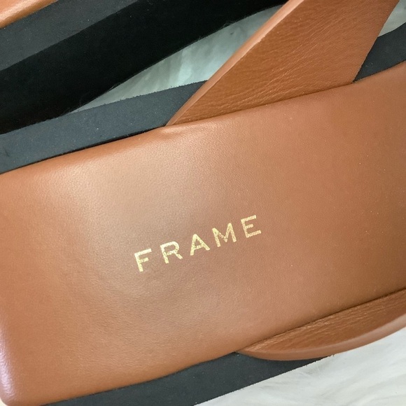 NWOB Frame Le Ocean Platform Sandal Sz-39 - Picture 6 of 8